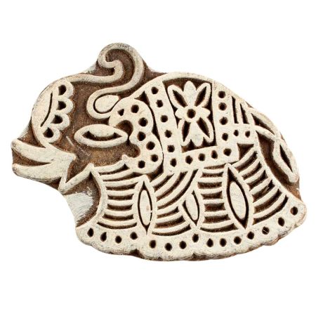 Set of 1 Piece New Wooden Printing Block